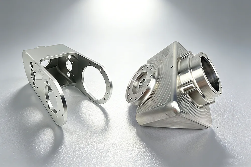 রোবটের লাইটওয়েট অংশগুলিতে অ্যালুমিনিয়াম খাদ সিএনসি প্রক্রিয়াকরণের মূল নীতি এবং প্রয়োগ।